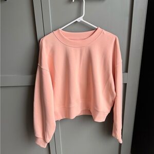 Lululemon Perfectly Oversized Cropped Crew *Softstreme